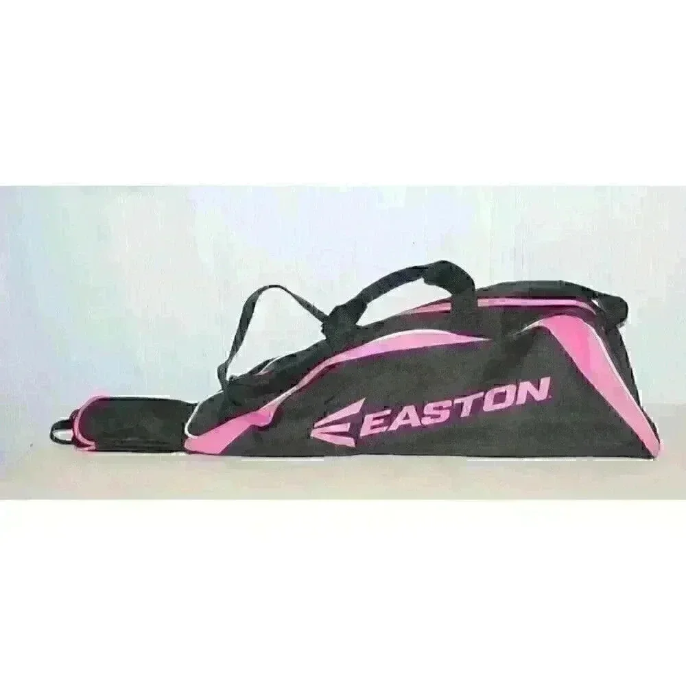 Easton Baseball Bat Carrying Bag, Black and Pink Girls‎ Bag, Baseball Equipment